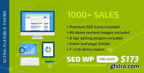 ThemeForest - SEO WP v1.4 - Social Media and Digital Marketing Agency