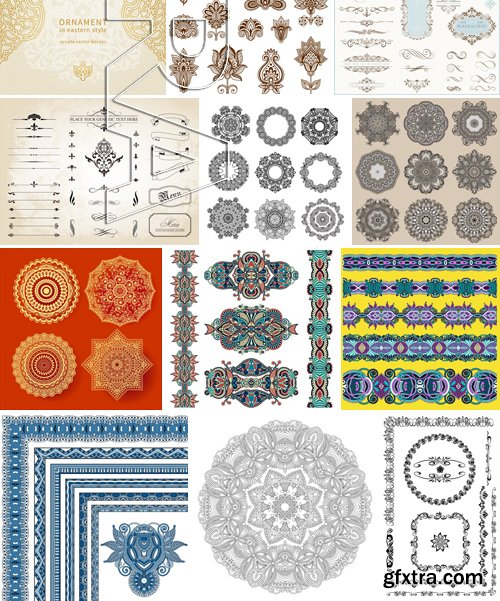 Stock Vectors - Ornament Vector 2, 25xEPS