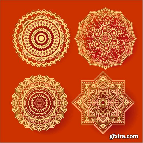 Stock Vectors - Ornament Vector 2, 25xEPS