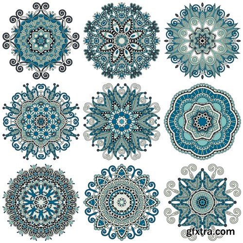 Stock Vectors - Ornament Vector 2, 25xEPS