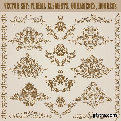 Stock Vectors - Ornament Vector 2, 25xEPS