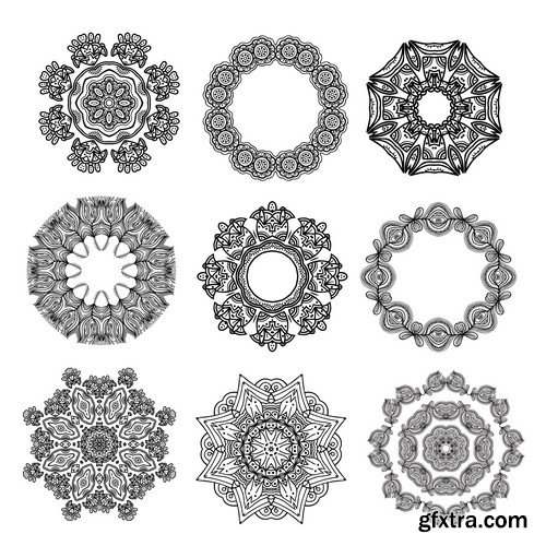 Stock Vectors - Ornament Vector 2, 25xEPS