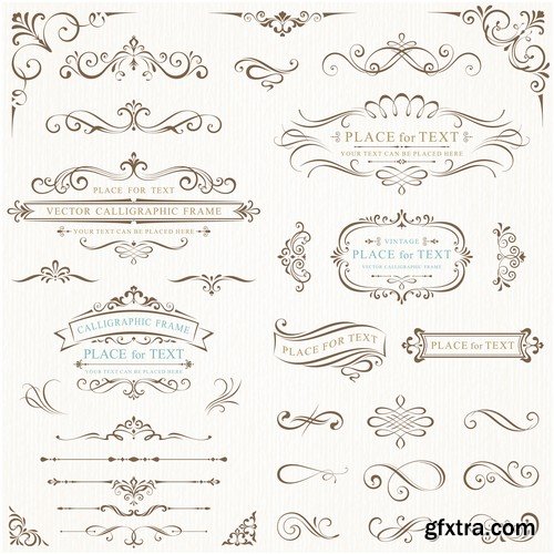 Stock Vectors - Ornament Vector 2, 25xEPS