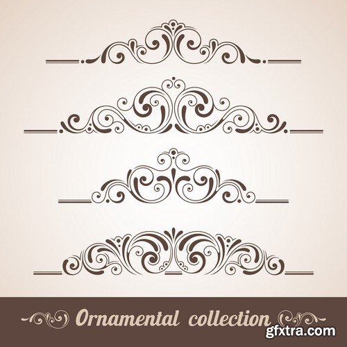 Stock Vectors - Ornament Vector 2, 25xEPS