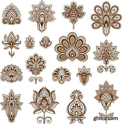 Stock Vectors - Ornament Vector 2, 25xEPS