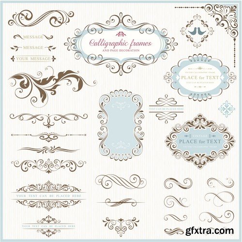 Stock Vectors - Ornament Vector 2, 25xEPS