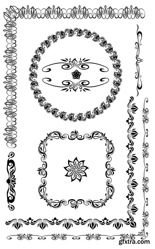 Stock Vectors - Ornament Vector 2, 25xEPS