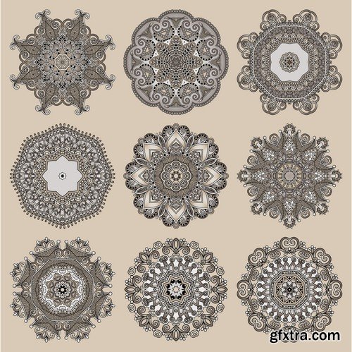 Stock Vectors - Ornament Vector 2, 25xEPS