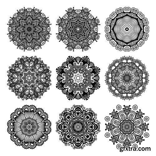 Stock Vectors - Ornament Vector 2, 25xEPS