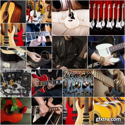 The magnificent collection of guitars 25 UHQ Jpeg