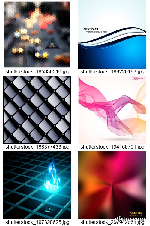 Amazing SS - Geometric Backgrounds 2, 25xEPS