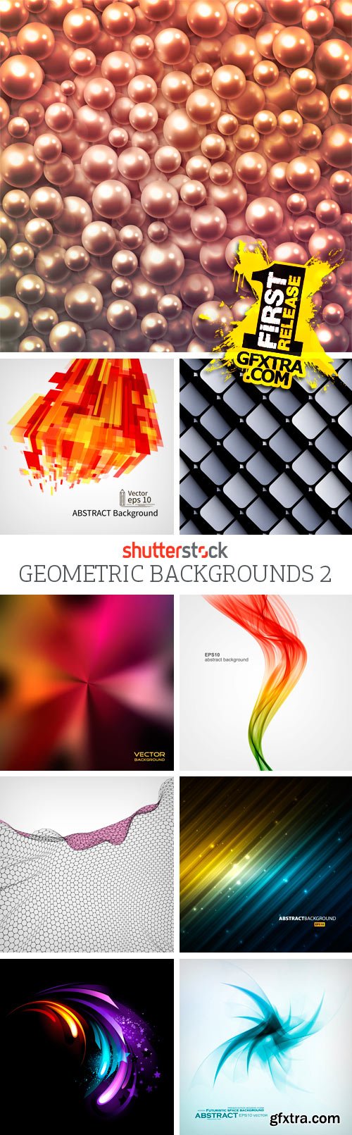 Amazing SS - Geometric Backgrounds 2, 25xEPS