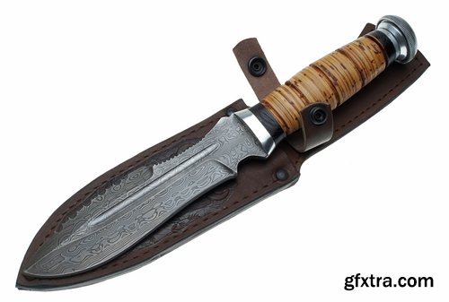 Сollection of hunting knives handmade 25 UHQ Jpeg