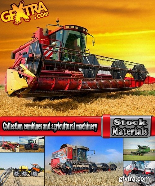 Collection combines and agricultural machinery 25 UHQ Jpeg