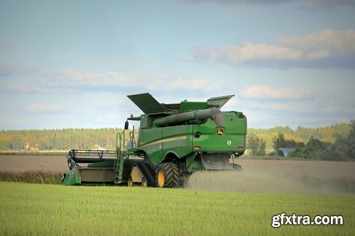 Collection combines and agricultural machinery 25 UHQ Jpeg