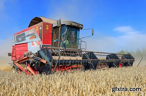 Collection combines and agricultural machinery 25 UHQ Jpeg