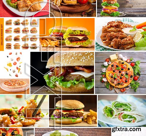 Stock Photos - Fast Food 5, 25xJPG