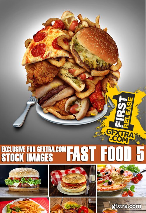 Stock Photos - Fast Food 5, 25xJPG