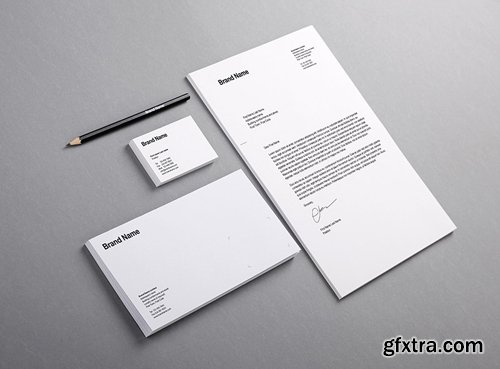 Branding Identity Mock-up PSD