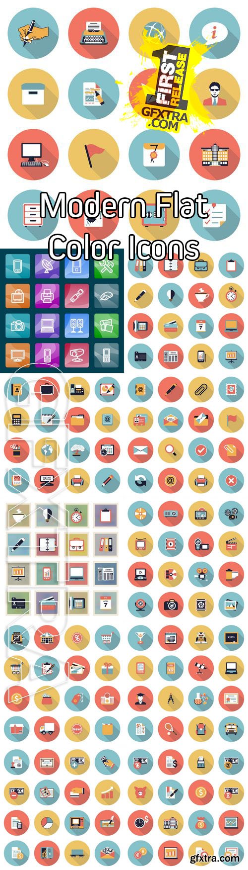 Vector - Modern Flat Color Icons