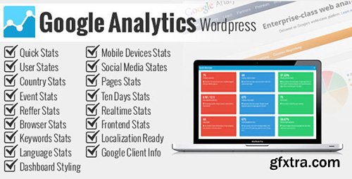 CodeCanyon - Google Analytics v1.0 in WordPress