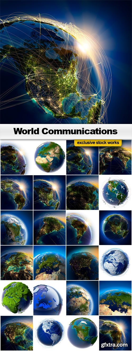 World Communications - 25x JPEGs