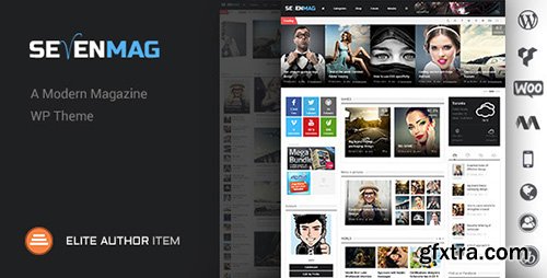 ThemeForest - SevenMag v2.2 - Blog/Magzine/Games/News Wordpress Theme