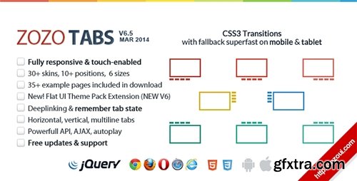 CodeCanyon - Zozo Tabs v6.5