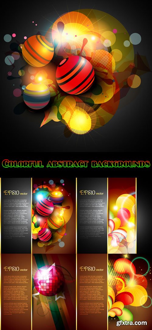 Colorful abstract backgrounds