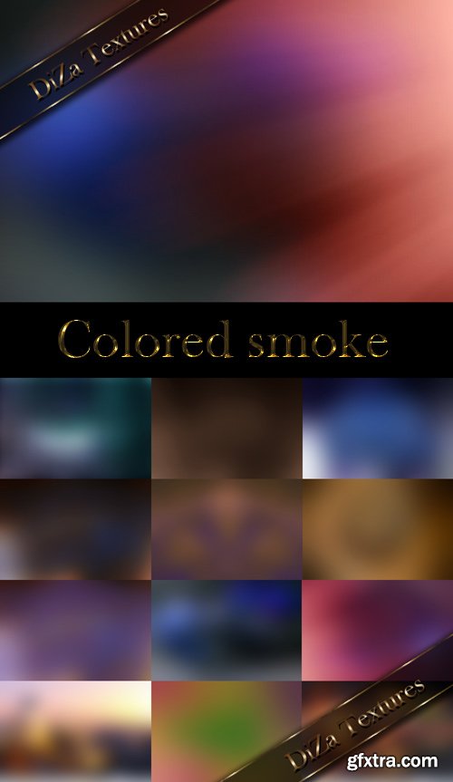 Colored smoke textures