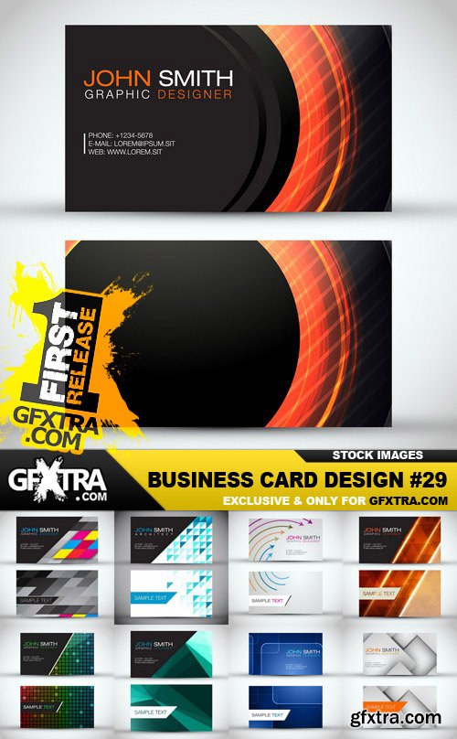 Business Card Design #29 - 30 Vector