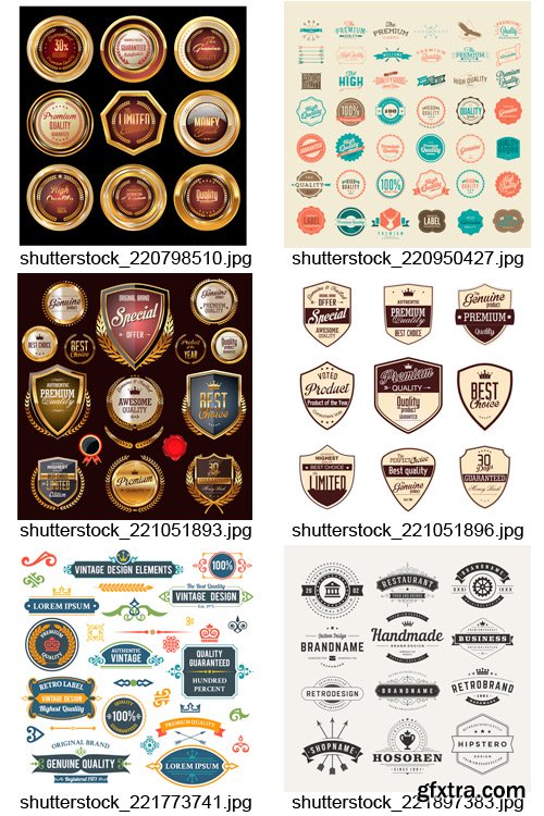 Amazing SS - Labels and Badges 2, 25xEPS
