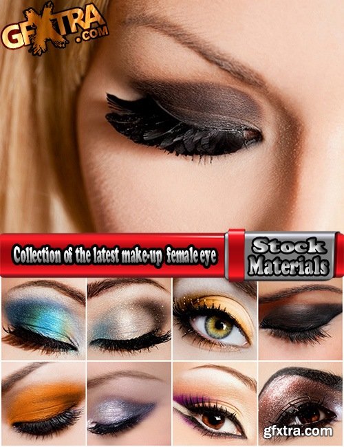 Collection of the latest make-up beautiful female eye 25 UHQ Jpeg