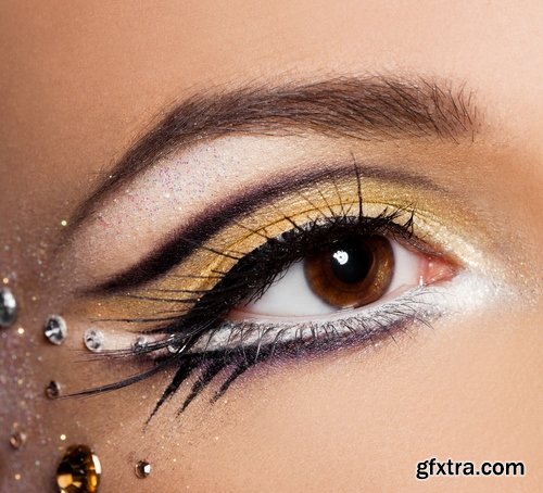 Collection of the latest make-up beautiful female eye 25 UHQ Jpeg