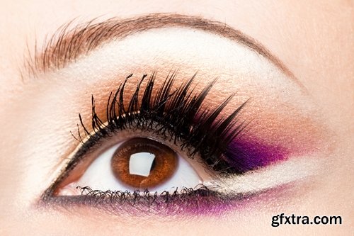 Collection of the latest make-up beautiful female eye 25 UHQ Jpeg