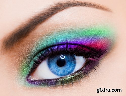 Collection of the latest make-up beautiful female eye 25 UHQ Jpeg