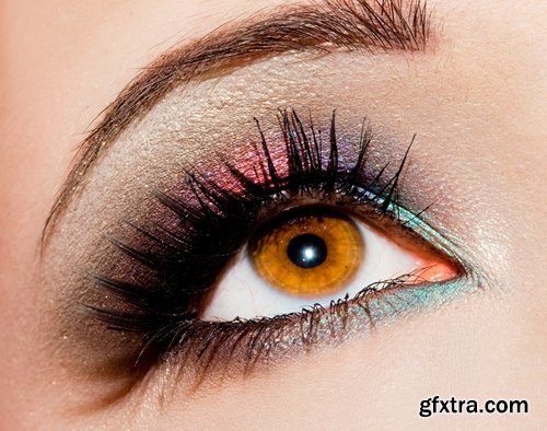 Collection of the latest make-up beautiful female eye 25 UHQ Jpeg