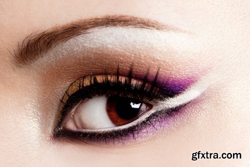 Collection of the latest make-up beautiful female eye 25 UHQ Jpeg