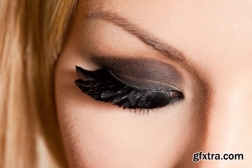 Collection of the latest make-up beautiful female eye 25 UHQ Jpeg