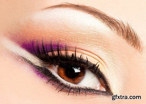 Collection of the latest make-up beautiful female eye 25 UHQ Jpeg