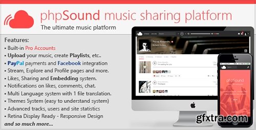 CodeCanyon - phpSound v1.0.2 - Music Sharing Platform