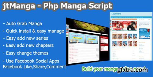 CodeCanyon - jtManga v2.0 - Build your manga online site