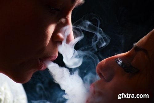 Different people smoke hookah 25 UHQ Jpeg