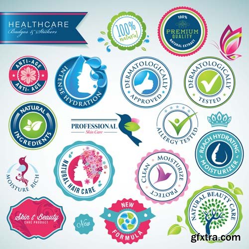 Vector Labels and Stickers - 15x EPS