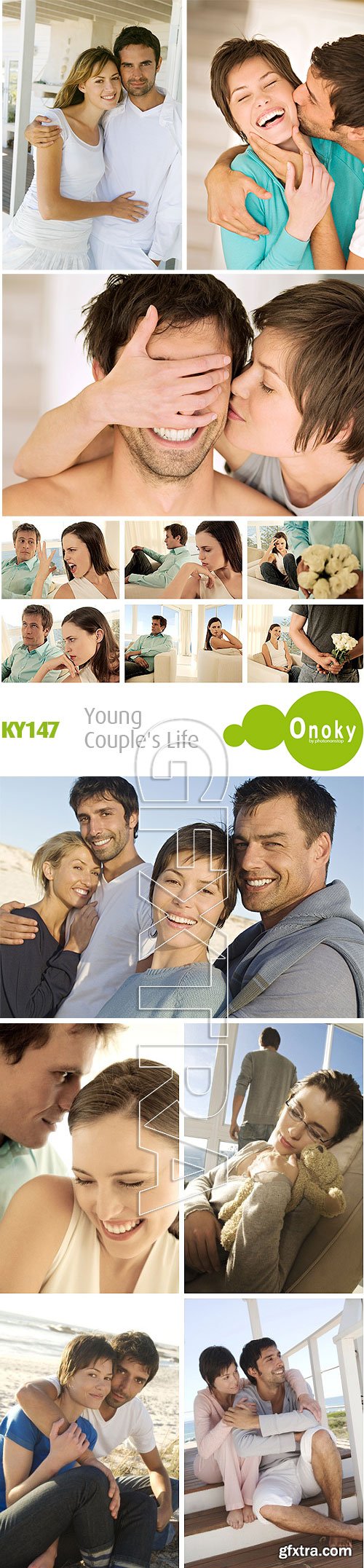 Onoky Images KY147 Young Couple's Life