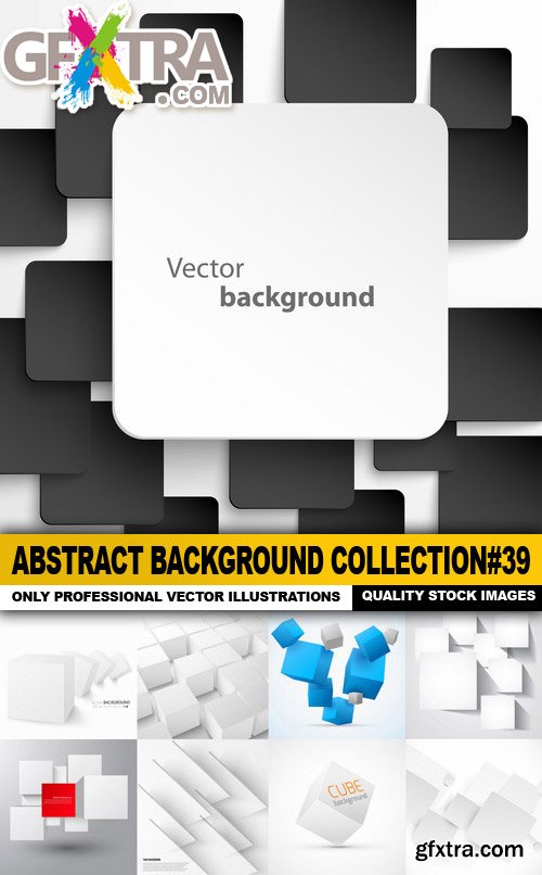 Abstract Background Collection#39 - 25 Vector