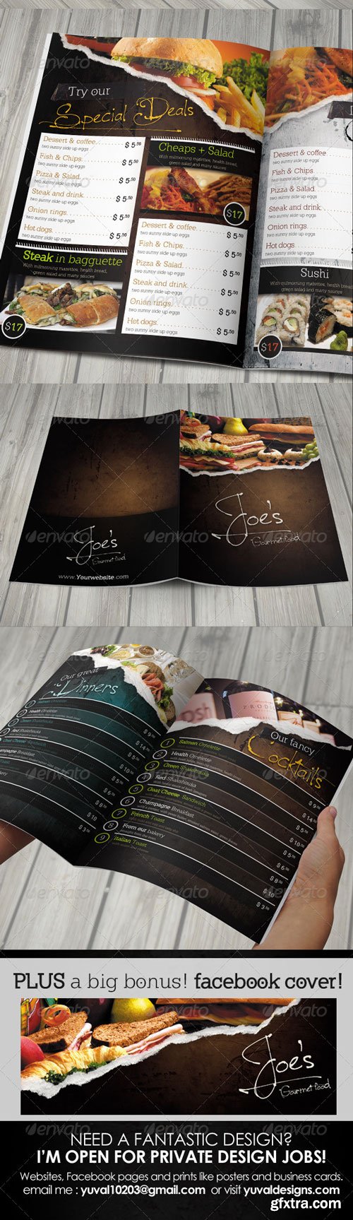 GraphicRiver - Multipurpose Restaurant Menu Template