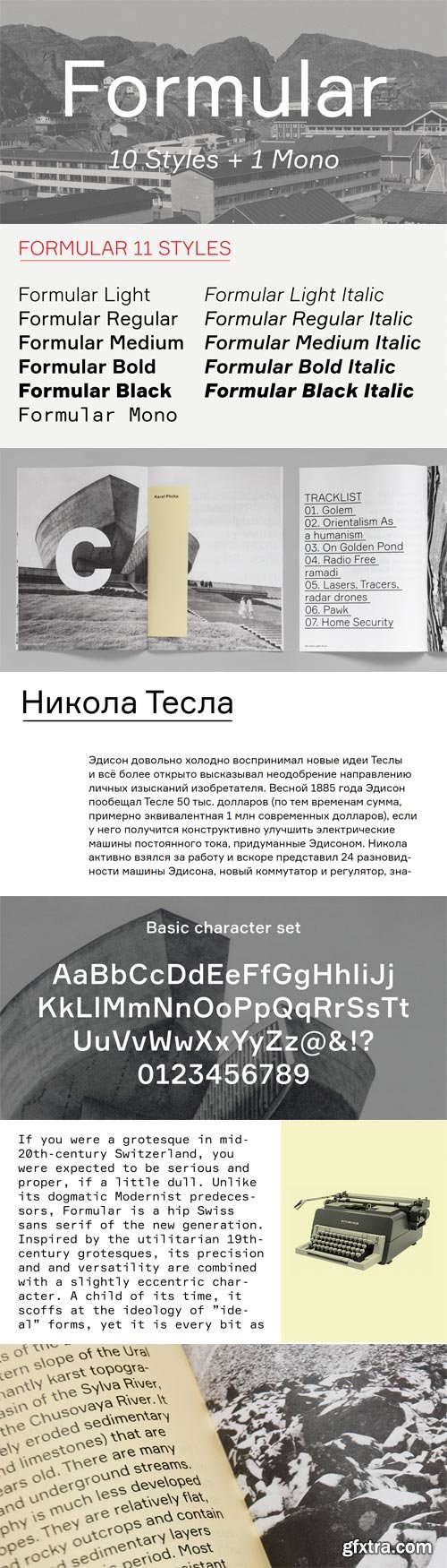 Formular Font Family - 10 Fonts for $270