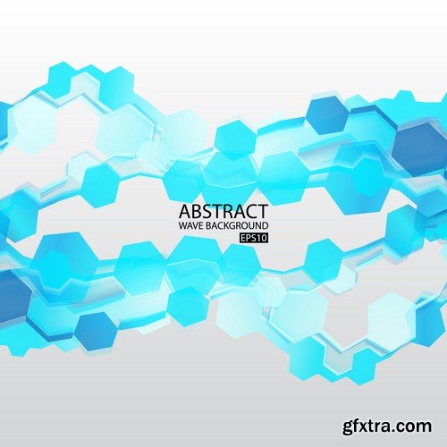 Stock Vectors - Abstract Background 3, 25xEPS