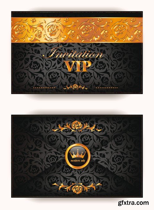 Stock Vectors - Vip 3, 25xEPS